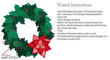 Load image into Gallery viewer, Holly Wreath