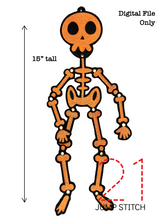 Load image into Gallery viewer, Skeleton Wall Hang 4x4