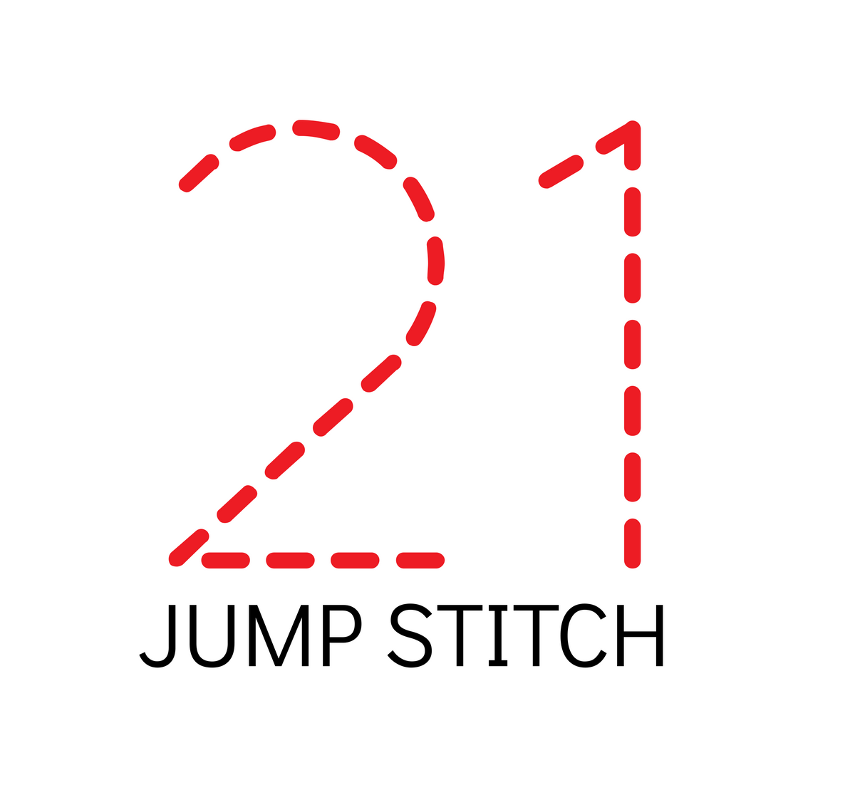Retro TV Patch – 21 Jump Stitch