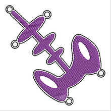 Load image into Gallery viewer, Skeleton Wall Hang 4x4
