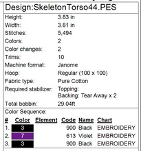 Load image into Gallery viewer, Skeleton Wall Hang 4x4