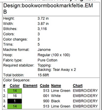 Load image into Gallery viewer, ITH Bookworm Bookmark