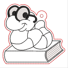Load image into Gallery viewer, ITH Bookworm Ornament