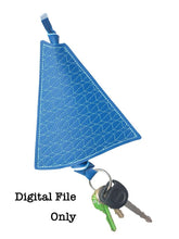 Load image into Gallery viewer, 'Geo Wave' Key Silencer Bell