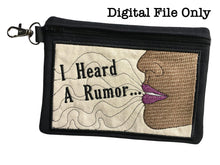 Load image into Gallery viewer, ITH Rumor 5x7 Zipper Bag