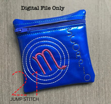 Load image into Gallery viewer, Scorpio Symbol 4x4 Zipper Bag
