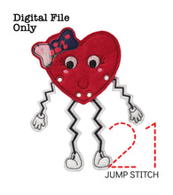 Load image into Gallery viewer, Hairbow Heart Buddy Mini Wall Hang