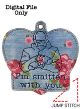 Load image into Gallery viewer, Bernie Smittens Heart Ornament