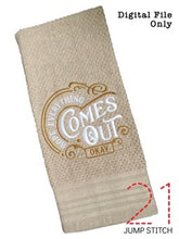 Load image into Gallery viewer, Comes Out Okay Hand Towel