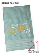 Load image into Gallery viewer, Nice Butt Hand Towel