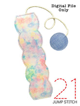 Load image into Gallery viewer, Scalloped Bookmark