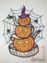 Load image into Gallery viewer, Halloween Pumpkin Stack