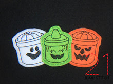 Load image into Gallery viewer, Halloween Pumpkin Bucket Feltie