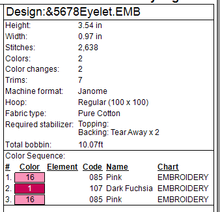 Load image into Gallery viewer, &5678 Dance Fob