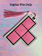 Load image into Gallery viewer, ITH "T" Shaped Game Piece Appliqué Bookmark