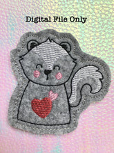 Load image into Gallery viewer, ITH Skunk Finger Puppet