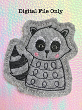 Load image into Gallery viewer, ITH Raccoon Finger Puppet