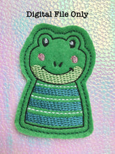 Load image into Gallery viewer, ITH Frog Finger Puppet