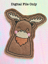 Load image into Gallery viewer, ITH Moose Finger Puppet