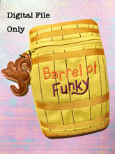 Load image into Gallery viewer, ITH Barrel of Funky Zipper Bag