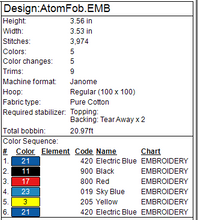 Load image into Gallery viewer, Atom Fob
