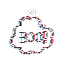 Load image into Gallery viewer, Boo! 3D Fob