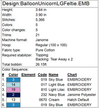 Load image into Gallery viewer, Unicorn Balloon Animal Ornament