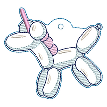 Load image into Gallery viewer, Unicorn Balloon Animal Ornament
