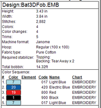 Load image into Gallery viewer, Bat 3D Fob