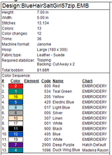 Load image into Gallery viewer, ITH Salt Girl 5x7 Zipper Bag