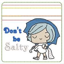 Load image into Gallery viewer, ITH Salt Girl 4x4 Zipper Bag