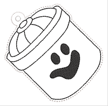 Load image into Gallery viewer, Halloween Boo Bucket Ornament