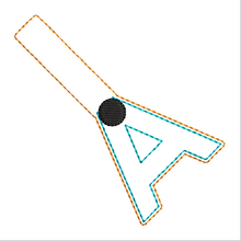 Load image into Gallery viewer, "A" Braille Fob