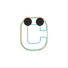 Load image into Gallery viewer, "C" Braille Fob