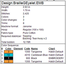 Load image into Gallery viewer, "G" Braille Fob