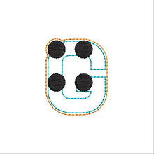 Load image into Gallery viewer, "G" Braille Fob