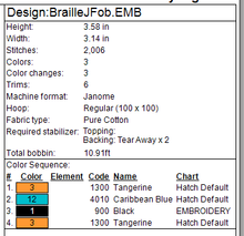 Load image into Gallery viewer, "J" Braille Fob