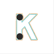 Load image into Gallery viewer, "K" Braille Fob