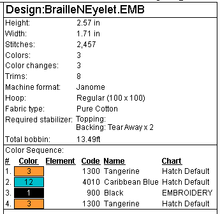 Load image into Gallery viewer, "N" Braille Fob