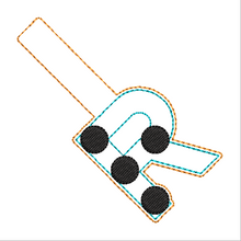 Load image into Gallery viewer, "R" Braille Fob