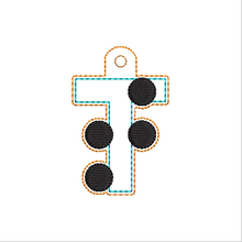 Load image into Gallery viewer, "T" Braille Fob