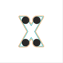 Load image into Gallery viewer, "X" Braille Fob