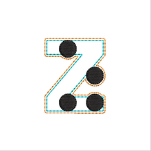 Load image into Gallery viewer, "Z" Braille Fob