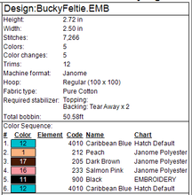 Load image into Gallery viewer, Bucky Fob
