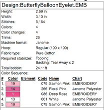 Load image into Gallery viewer, Butterfly Balloon Animal Fob