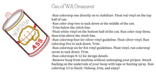 Load image into Gallery viewer, Can of WA Ornament