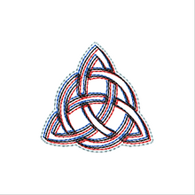 Load image into Gallery viewer, Celtic Knot 3D Fob