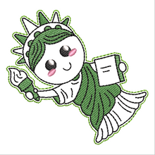 Load image into Gallery viewer, Chibi Liberty Ornament