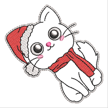 Load image into Gallery viewer, Christmas Cat Ornament