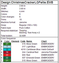 Load image into Gallery viewer, Christmas Cracker Ornament